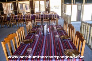 Ser Bhum Tso Resort Pangong Facilities